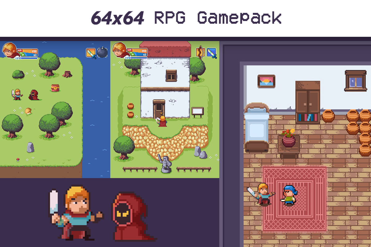 MEGA BUNDLE (All game assets), an Illustration by Fassous game assets (Photo 105 of 123)