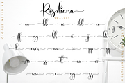 Rosaliana Script, a Script Font by Nissa Studio (Thumbnail 12 of 12)