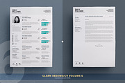 Resume/Cv Bundle - Clean Collection, a Resume Template by TheResumeCreator (Thumbnail 7 of 10)