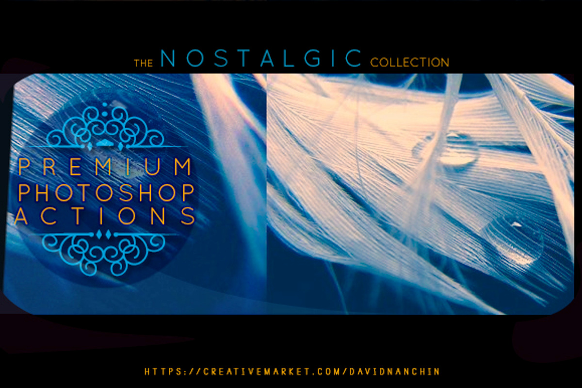 The N O S T A L G I C collection, an Action Add-On by PS action shop (Photo 2 of 3)