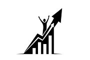50 Business Growth Success Icons Bun, an Illustration by Designer_Momina (Thumbnail 16 of 51)