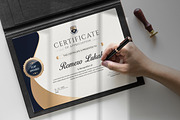Certificate Template, a Stationery Template by ResumeDevisers (Thumbnail 6 of 7)