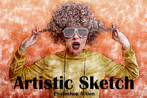 Artistic Sketch Photoshop Action