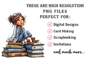 Whimsical Nurse PNG Clipart, an Illustration by OK Design (Thumbnail 4 of 6)