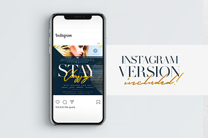Stay Classy Flyer Instagram Post