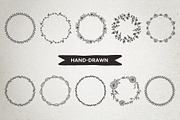 Decorative Round Frames Borders, a Decorative Illustration by AzmariDigitals (Thumbnail 2 of 5)