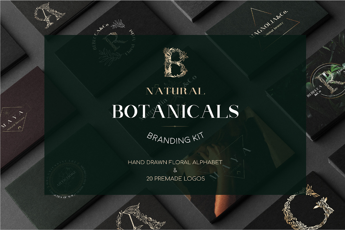 Natural Botanicals-Branding Kit, a Branding & Logo Template by Natalia Tugova (Photo 1 of 10)