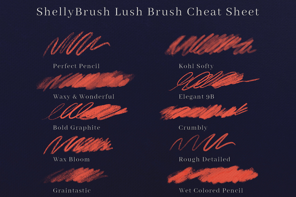 Procreate Digital Brushes + Canvas, a Brush Add-On by Shelly Laslo Illustration (Photo 7 of 10)