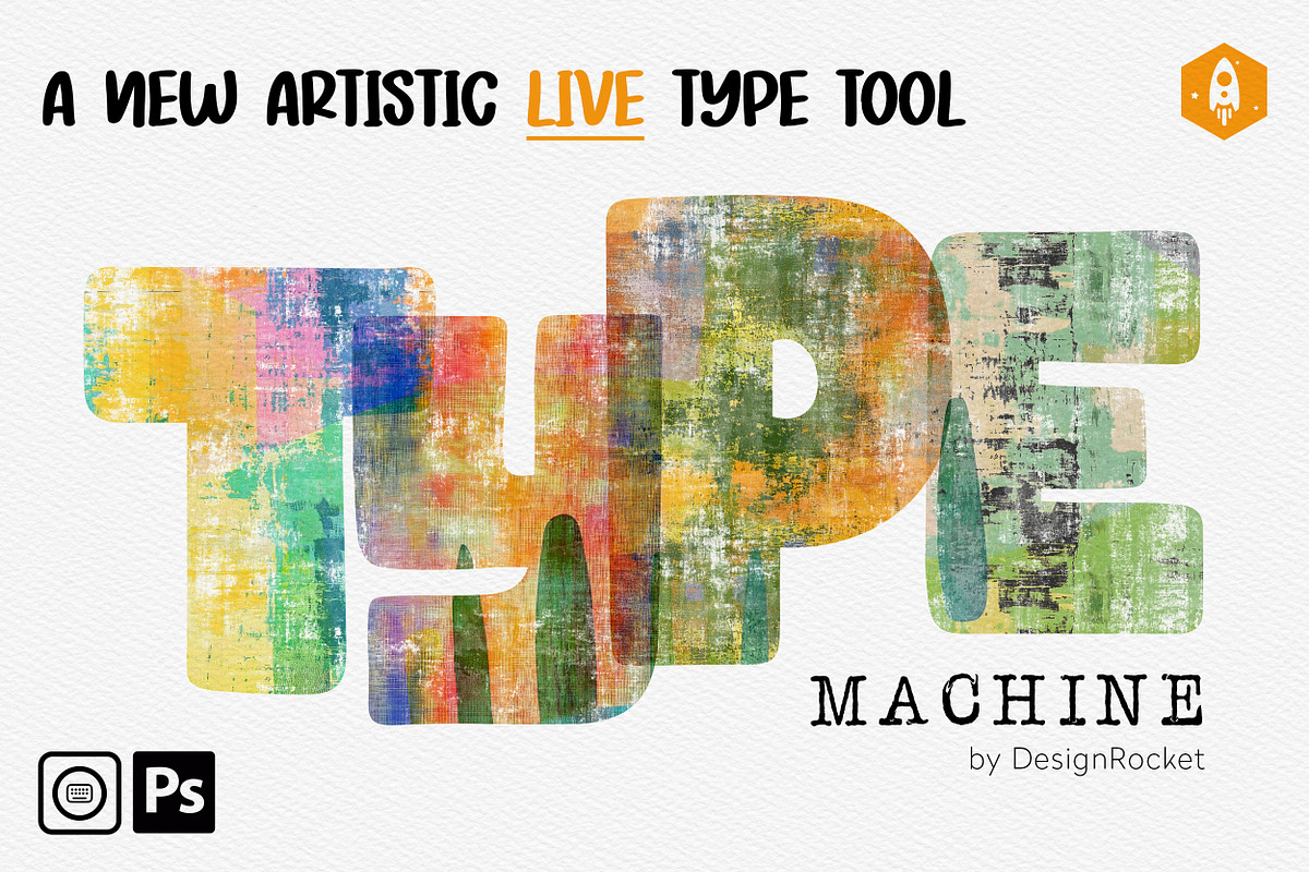 Type Machine Photoshop Typography, a Plug-in Add-On by DesignRocket (Photo 1 of 8)