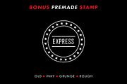 Postage Stamp Template Set (Updated), an Object Graphic by Krafti Lab (Thumbnail 7 of 14)