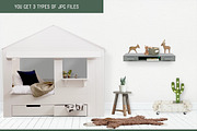 Kids Room Wall/Frame Mock Up 20, a Print Template by Whimsicality (Thumbnail 6 of 6)