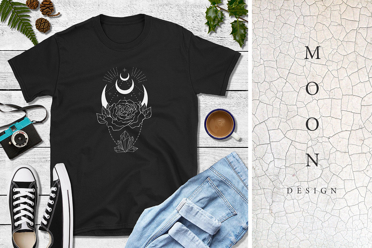 UPDATE! Mystical Moon Trendy Designs, a Decorative Illustration by Designwork (Photo 10 of 23)