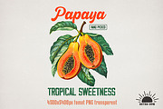 Vintage Fruits Sublimation Bundle, an Object Graphic by GlitterCraft (Thumbnail 12 of 21)