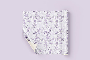 Lilac Seamless Pattern, Lilac Floral