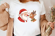 Funny Retro Christmas PNG, a Seasonal Illustration by CraftArtStudio (Thumbnail 3 of 4)