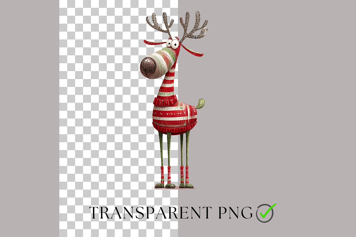 Quirky Christmas Clipart Characters, a Seasonal Illustration by Nicole Branger Art (Photo 2 of 21)