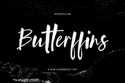 Butterffins, a Handwritten Font by Realtype (Thumbnail 1 of 8)