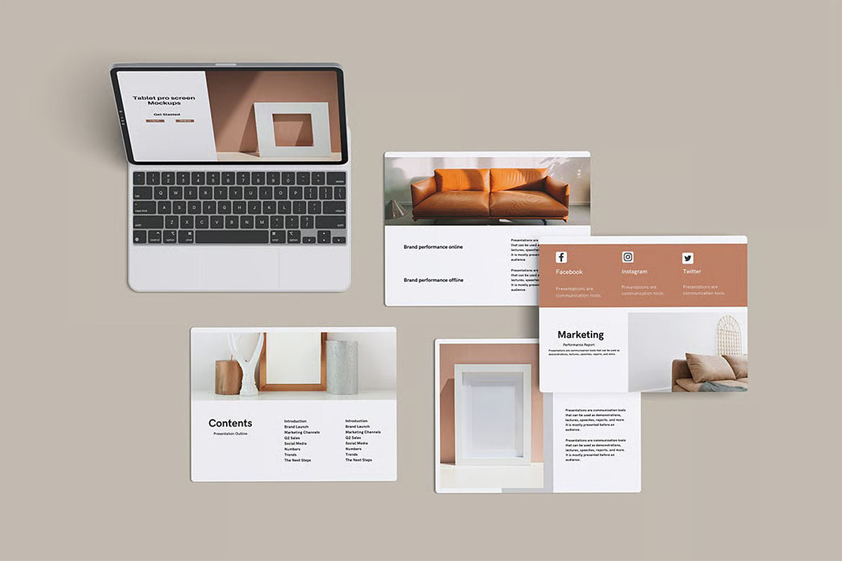 Ipad Pro Screen Mockup, an iPad Mockup by zpackcreative (Photo 3 of 4)