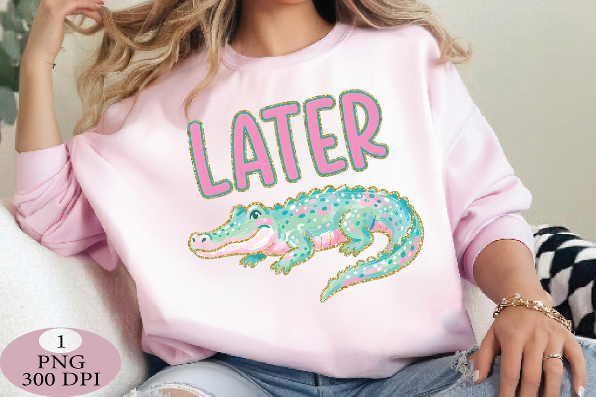 Later Gator PNG, a Seasonal Illustration by Daily.Designs (Photo 3 of 5)