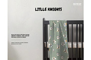 Knights dragons seamless pattern kid, a Pattern Graphic by Milatoo (Thumbnail 5 of 5)
