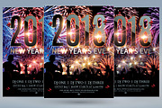 2018 New Years Eve, a Flyer Template by tmcom (Thumbnail 1 of 2)