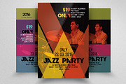 Jazz Flyer & Poster Template, a Flyer Template by Business Flyers (Thumbnail 1 of 2)