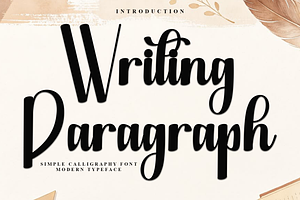 Writing Paragraph