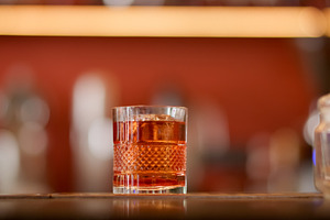Refreshing beverage alcohol cocktail, a Food & Drink Photo by Photo Drive Studio
