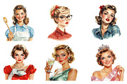 Retro Vintage 1950s PNG, an Illustration by SinaCreation (Thumbnail 3 of 5)