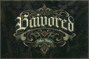 Aventaquadra, a Blackletter Font by ilhamtaro (Thumbnail 2 of 11)