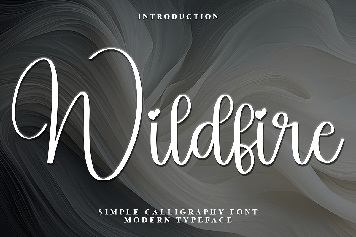 Wildfire, a Handwritten Font by InermediaSTUDIO (Photo 1 of 8)