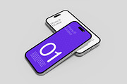 Iphone 15 Pro Max Mockup, an iPhone Mockup by Symie Design (Thumbnail 1 of 3)