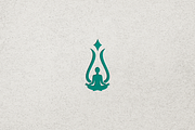 Minimalist Meditation Yoga Logo, a Branding & Logo Template by Luxury Logos (Thumbnail 4 of 4)