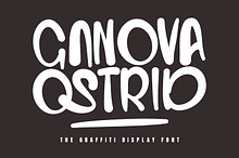 Ganova Ostrid Graffiti Font
