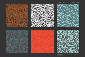 Animal Skin Abstract Collection