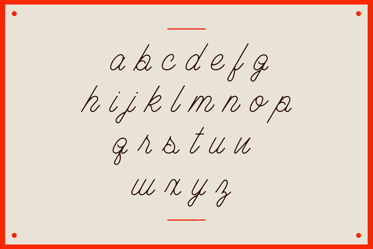 The Handsome Fox, a Script Font by PLGRM (Photo 2 of 4)