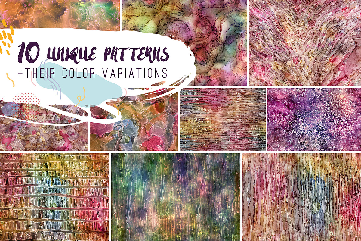 Microcosm: 25 seamless patterns, a Pattern Graphic by Shusha Guna Art (Photo 2 of 10)