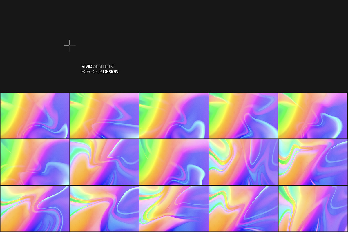Vivid — Acid Gradient Textures, a Background Graphic by Milka (Photo 3 of 8)