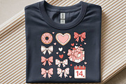 Valentine Coquette Bow Png, an Illustration by SinaCreation (Thumbnail 3 of 10)