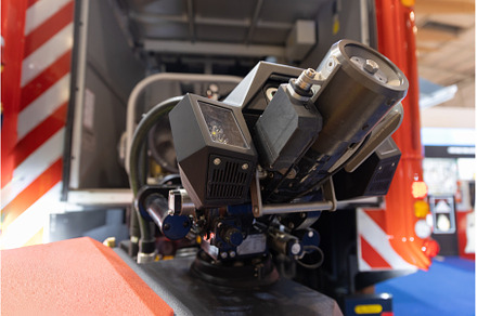 Part of firefighter drone with, an Industrial Photo by Barcelona_dreams