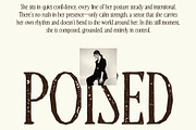 CS Courtesy Stamp, a Serif Font by Craft Supply Co. (Thumbnail 4 of 8)