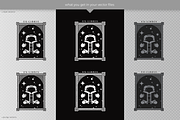 Ex Libris Bookplate with Astronaut, an Education Illustration by Tovarkovdesign (Thumbnail 2 of 5)