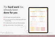 2024 Digital Planner | Canva PLR, a Branding & Logo Template by Designs by Darowan (Thumbnail 2 of 10)