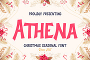 Athena Font, a Script Font by Runsell Studio (Thumbnail 1 of 5)
