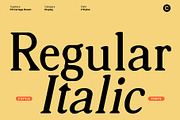 CS Cartage Drawn, a Serif Font by Craft Supply Co. (Thumbnail 2 of 8)