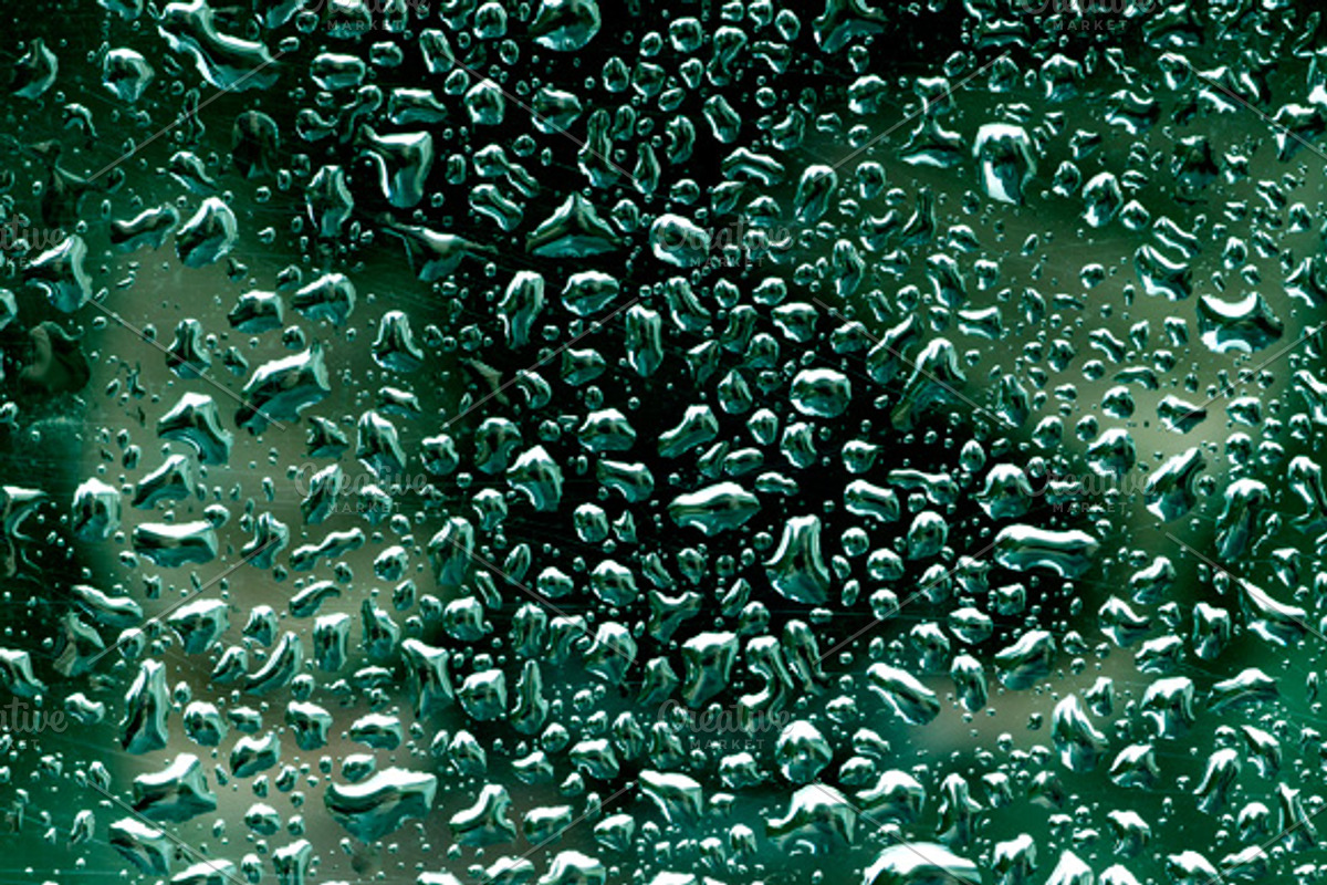 10 Water Drops Textures preview 2