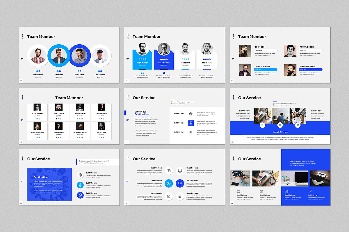 Pitch Deck PowerPoint Template, a Presentation Template by CreativeSlides (Photo 9 of 41)