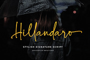 Hillandaro - a signature script, a Handwritten Font by Beautypes (Thumbnail 1 of 8)