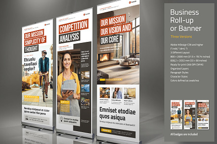Business Roll-up Vol. 10, a Flyer Template by MrTemplater