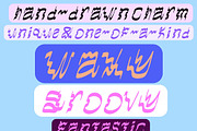 Waxy Love hand drawn Display Font, a Handwritten Font by Eryn Rose Design (Thumbnail 12 of 14)